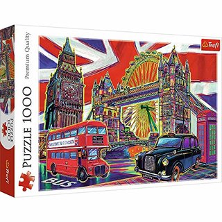 Trefl WPU-10525-01-002-01 Puzzles - 1000 - Colours of London