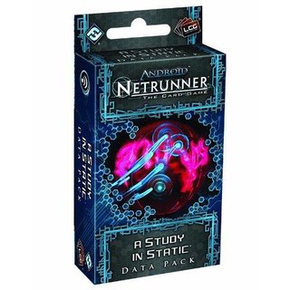 Android Netrunner LCG: A Study In Static Data Pack - English