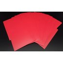 60 Docsmagic.de Mat Red Card Sleeves Small Size 62 x 89 -...