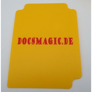 Docsmagic.de Deck Box + 100 Double Mat Yellow Sleeves Standard - Kartenbox & Kartenhüllen Gelb - Pokemon - Magic