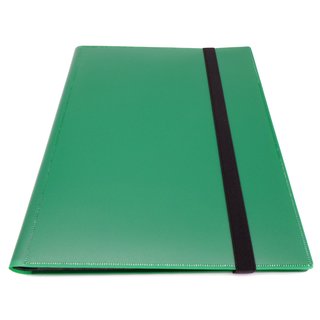 Docsmagic.de Pro-Player 9-Pocket Album Dark Green - 360 Card Binder - MTG - PKM - YGO - Sammelalbum Dunkelgrün