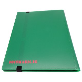 Docsmagic.de Pro-Player 9-Pocket Album Dark Green - 360 Card Binder - MTG - PKM - YGO - Sammelalbum Dunkelgrün