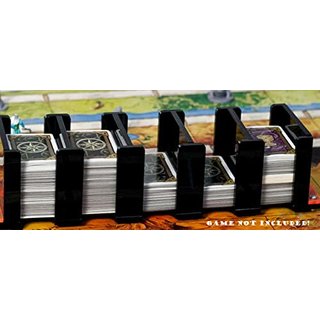 Docsmagic.de Card Holder - 5-Compartment Black 520+ Mini Cards - Kartenhalter Schwarz