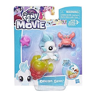 My Little Pony: Der Film ? Baby Seepony ? Ocean Gem ? Spielfigur 3 cm + Accessoire