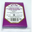 60 Docsmagic.de Double Mat Purple Card Sleeves Small Size...