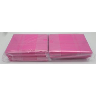 4 x 60 Docsmagic.de Double Mat Pink Card Sleeves Small Size 62 x 89 - Rosa - Mini Kartenhüllen - YGO