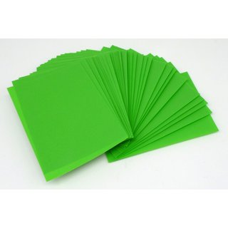 4 x 60 Docsmagic.de Double Mat Light Green Card Sleeves Small Size 62 x 89 - Hellgrün - Mini Kartenhüllen - YGO