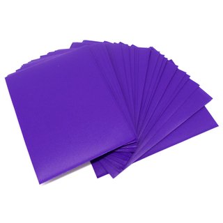 4 x 60 Docsmagic.de Double Mat Purple Card Sleeves Small Size 62 x 89 - Lila - Mini Kartenhüllen - YGO