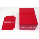 Docsmagic.de Deck Box Full Red + Card Divider - Kartenbox...