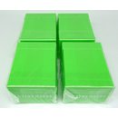 4 x Docsmagic.de Deck Box Full Light Green + Card Divider...