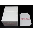 Docsmagic.de Deck Box Full + 100 Double Mat White Sleeves...