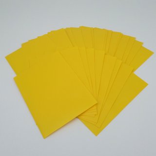 Docsmagic.de Deck Box Full + 100 Double Mat Yellow Sleeves Standard - Kartenbox & Kartenhüllen Gelb - PKM MTG