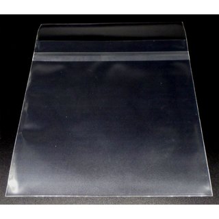 4 x 100 Docsmagic.de Resealable Outer Bags for 7 45rpm Vinyl Records Clear 3 Mil - Schallplatten Hüllen Wiederverschliessbar Durchsichtig