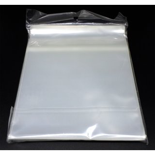 100 Docsmagic.de Inner Sleeves + Premium Resealable Outer Bags for 7 45rpm Vinyl Records Clear - Schallplatten Hüllen Durchsichtig