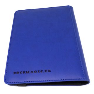 Docsmagic.de Pro-Player Premium 4/8-Pocket Album Dark Blue - 160 Card Binder - MTG - PKM - YGO - Kartenalbum Dunkelblau