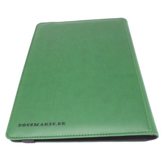 Docsmagic.de Pro-Player Premium 9/18-Pocket Album Dark Green - 360 Card Binder - MTG - PKM - YGO - Kartenalbum Dunkelgrün